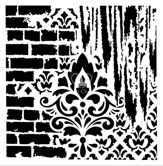 Secret Garden - Posh Chalk Stencil image 0