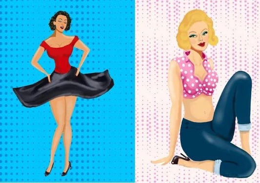 Paper Doll Pinups - Roycycled Decoupage image 0