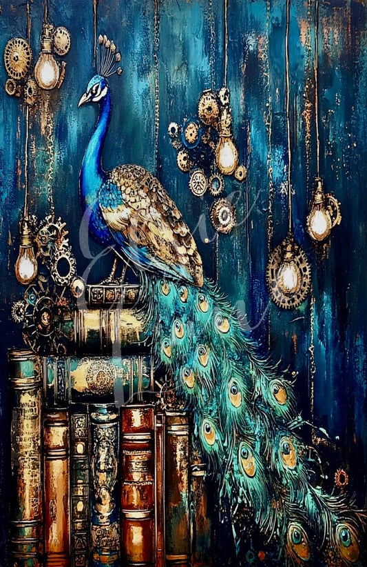 Feathered Wisdom - Elsie Lane Decoupage Paper image 0