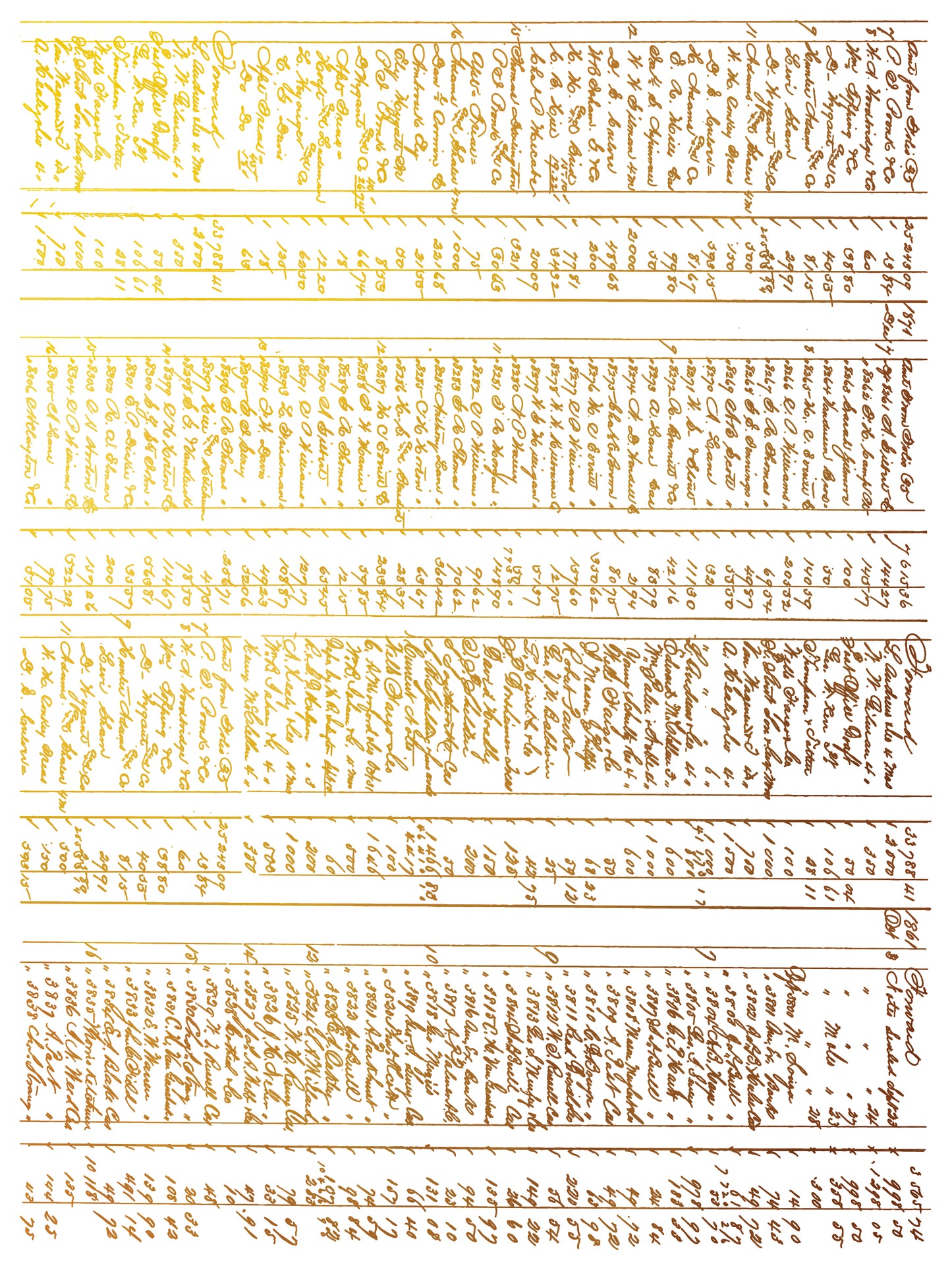 Emporium - Gold Foil Gilded IOD Decor Transfer  image 7