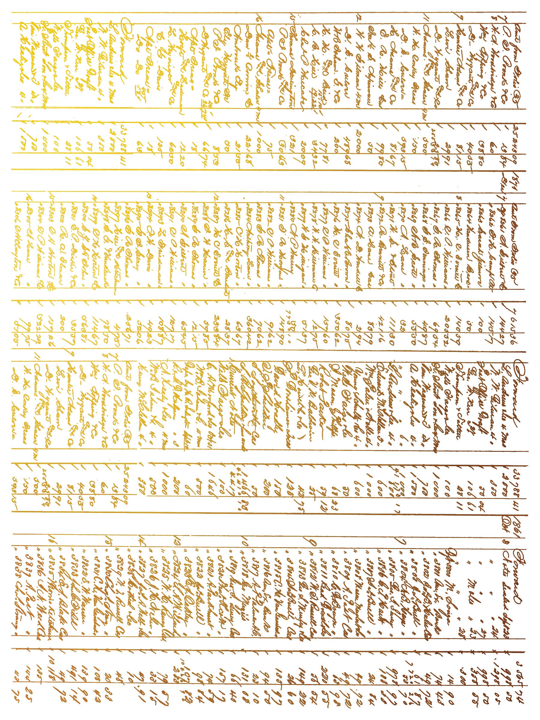 Emporium - Gold Foil Gilded IOD Decor Transfer  image 7