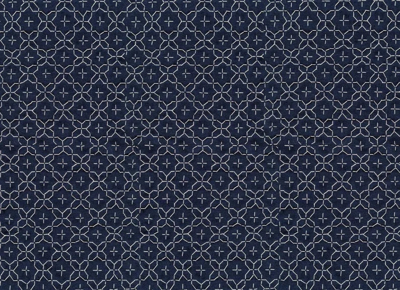 Sashiko - Roycycled Decoupage image 0