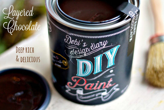 Layered Chocolate DIY Paint image 0