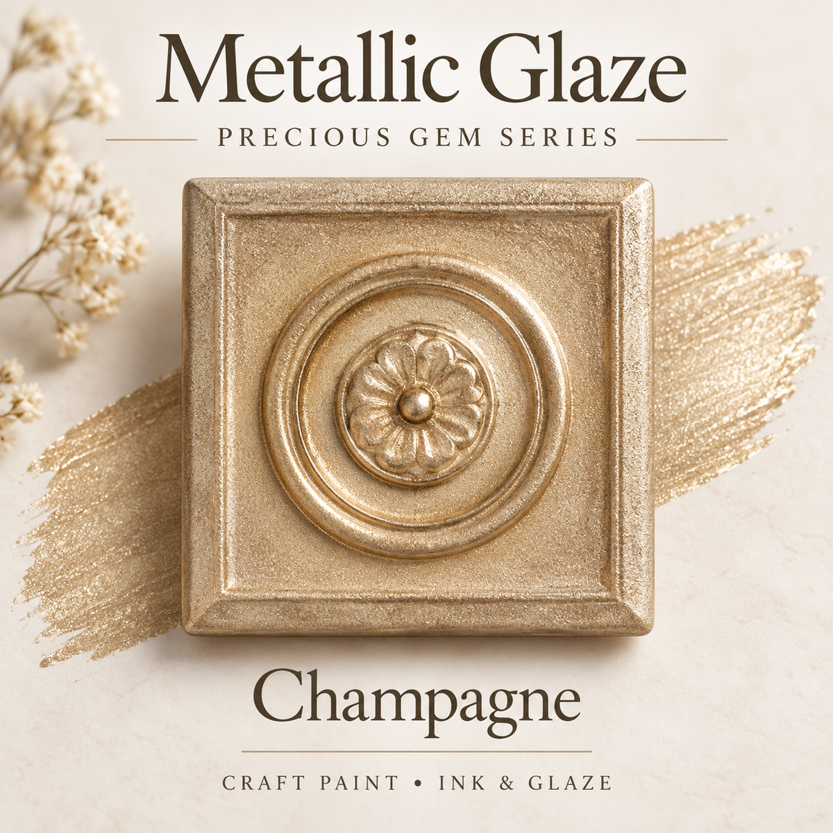 Metallic Glaze Precious Gem Series - Champagne