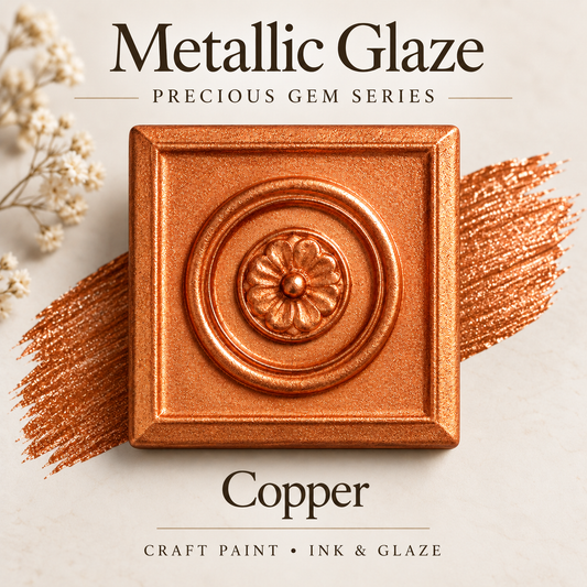 Metallic Glaze Precious Gem Series - Copper