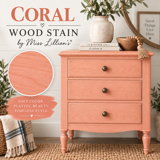 Wood Stain - Coral