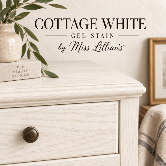 Miss Lillian's Gel Stain - Cottage White