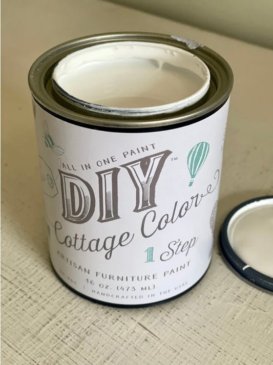 White Linen DIY Cottage Color One Step Paint by JRV image 0