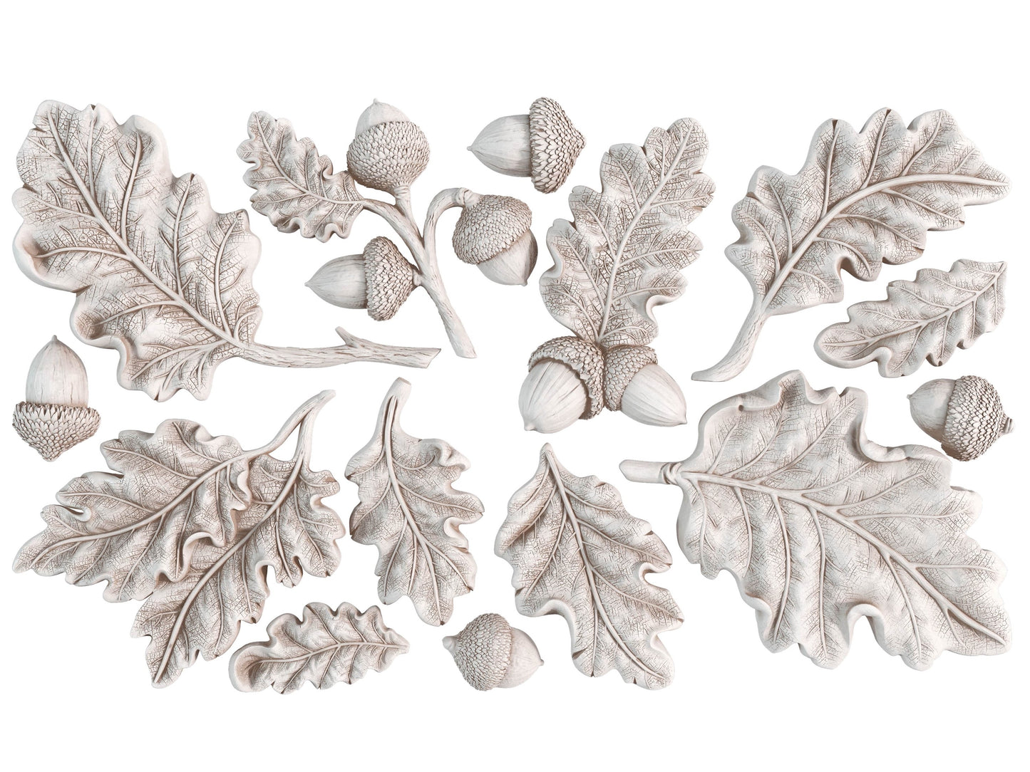 Oak Leaves and Acorns IOD Moulds  image 1