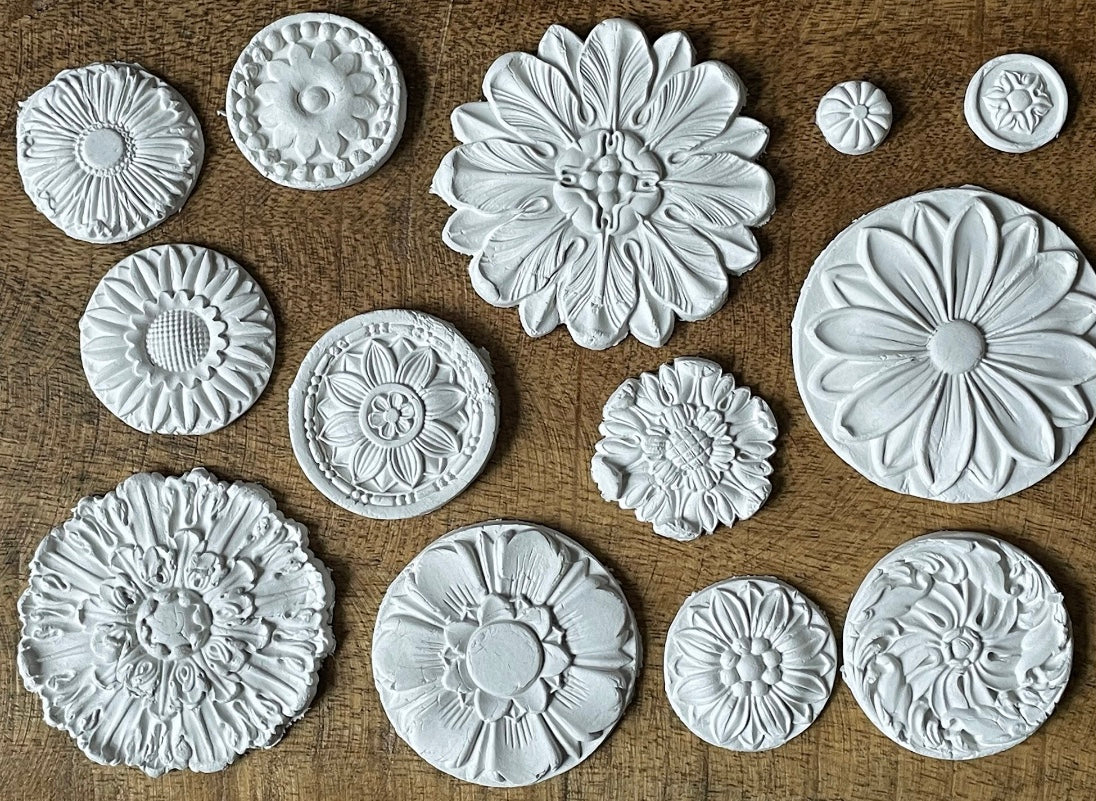 Rosettes IOD Moulds image 1
