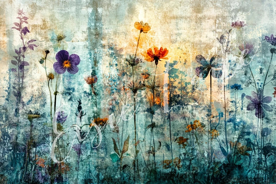 Sunset Chorus - Elsie Lane Decoupage Paper image 0