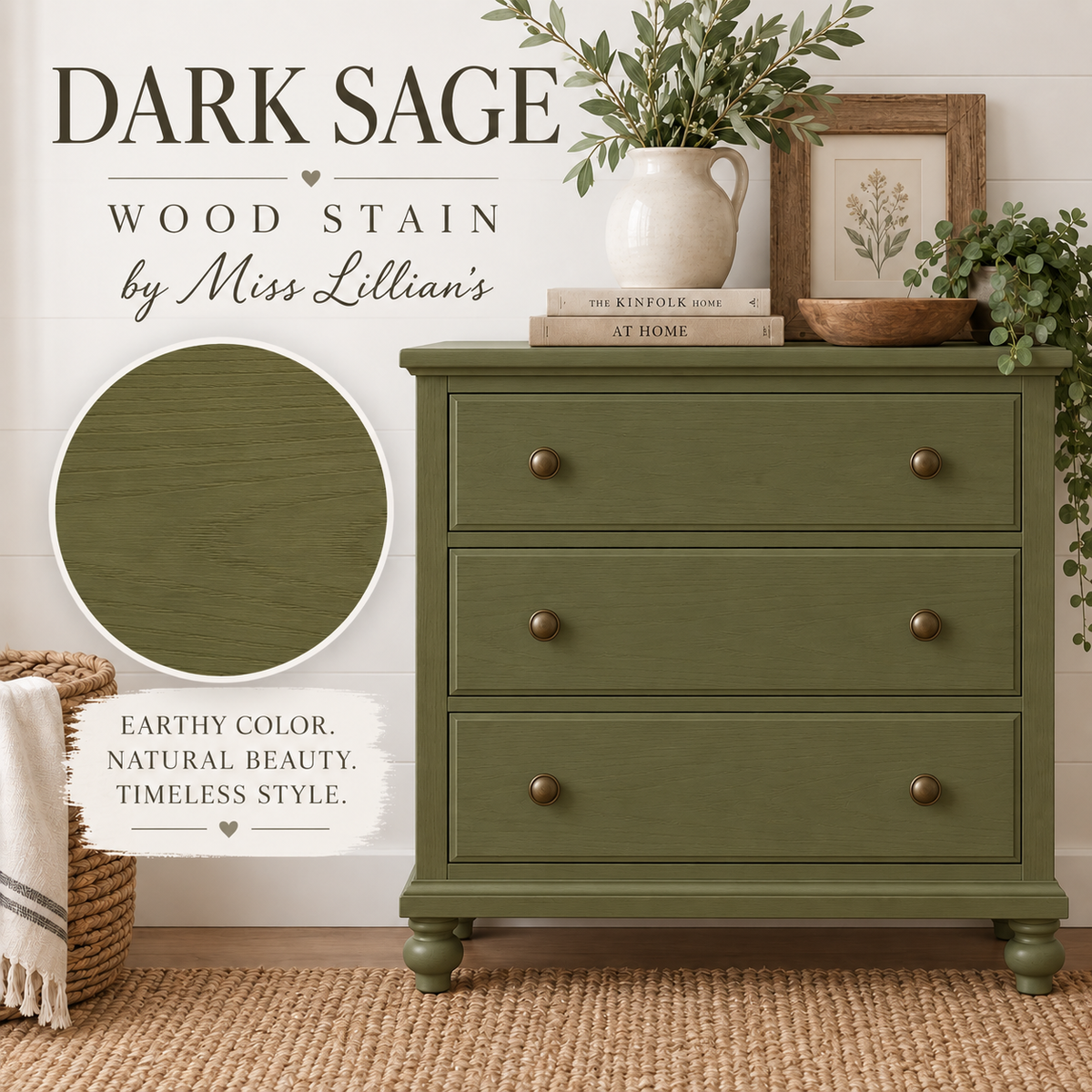 Wood Stain - Dark Sage