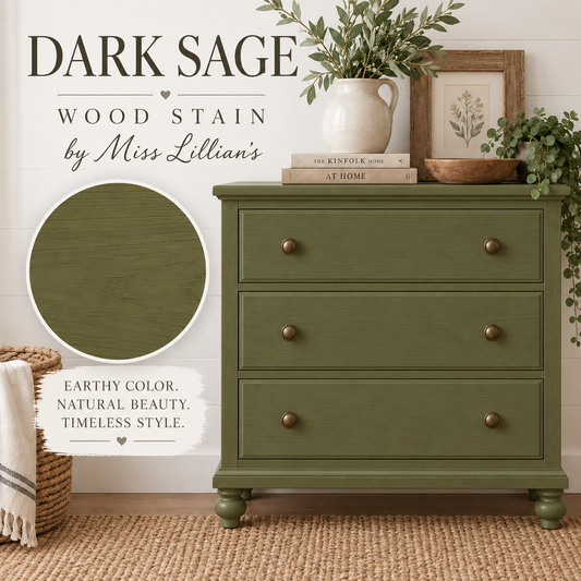 Wood Stain - Dark Sage