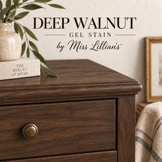 Miss Lillian's Gel Stain - Deep Walnut