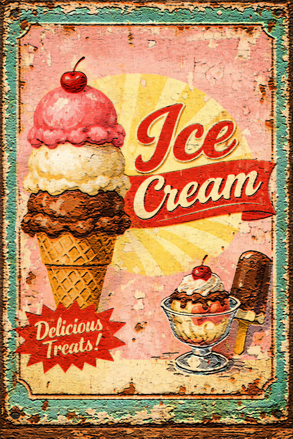 Delicious Treats - Elsie Lane Decoupage Paper (Summer 2026 Release)