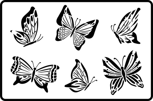 Butterflies - JRV Stencil by Debi’s Design Diary image 0