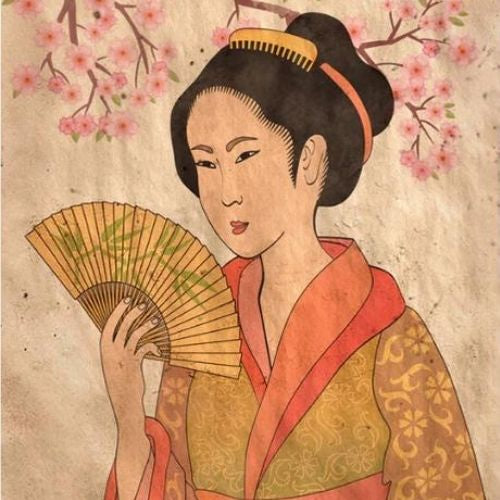 Geisha Decoupage (Mint By Michelle)  image 0