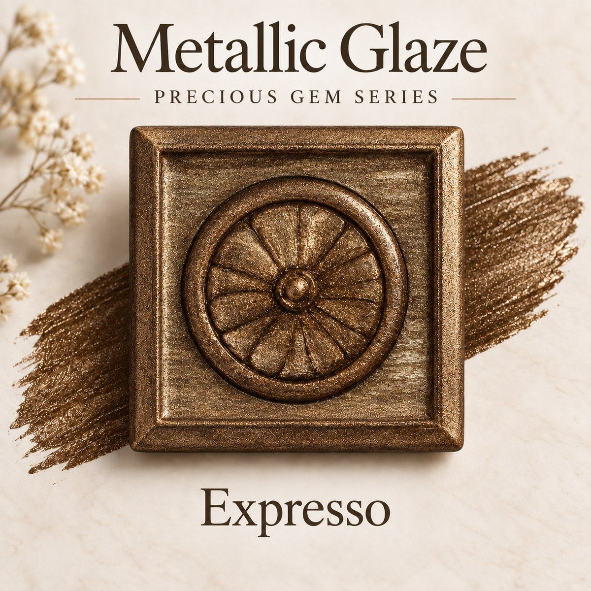 Metallic Glaze Precious Gem Series - Expresso