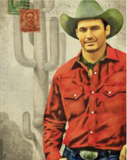 Cowboy - Roycycled Decoupage image 0