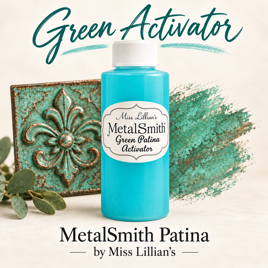 MetalSmith Patina Activator Spray Refill 12 oz - Green Patina
