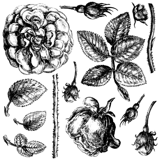 Lady of Shallots Decor Stamps (2 Stamps)