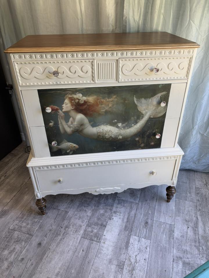 Mermaid Kisses | 18 lb Decoupage Tissue Paper | 2 Sizes