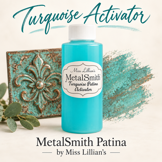MetalSmith Patina Activator Spray Refill 12 oz - Turquiose Patina