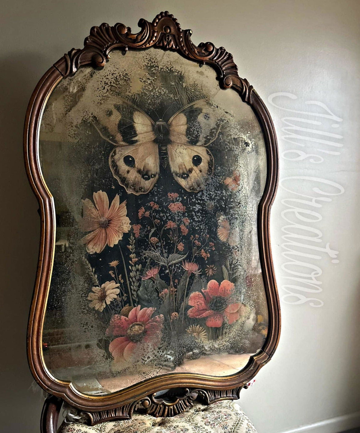 Midnight Moth |18lb Decoupage Tissue Paper | 21x29 in