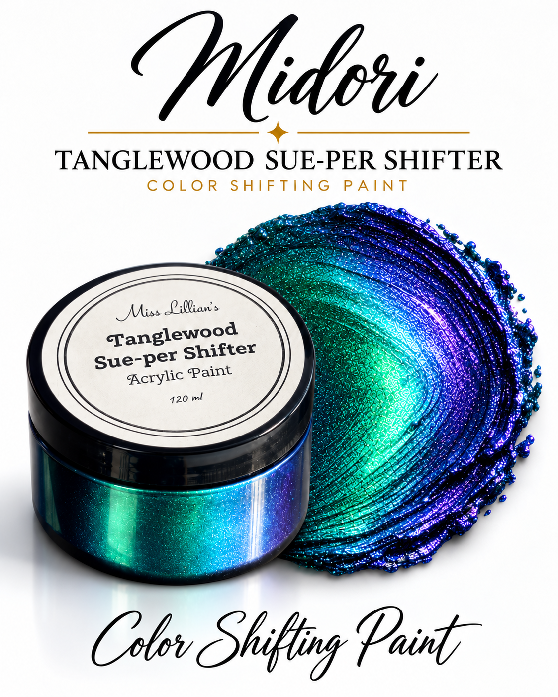 Color Shifting Paint  SAMPLE Pack | Tanglewood Sue-per Shifter