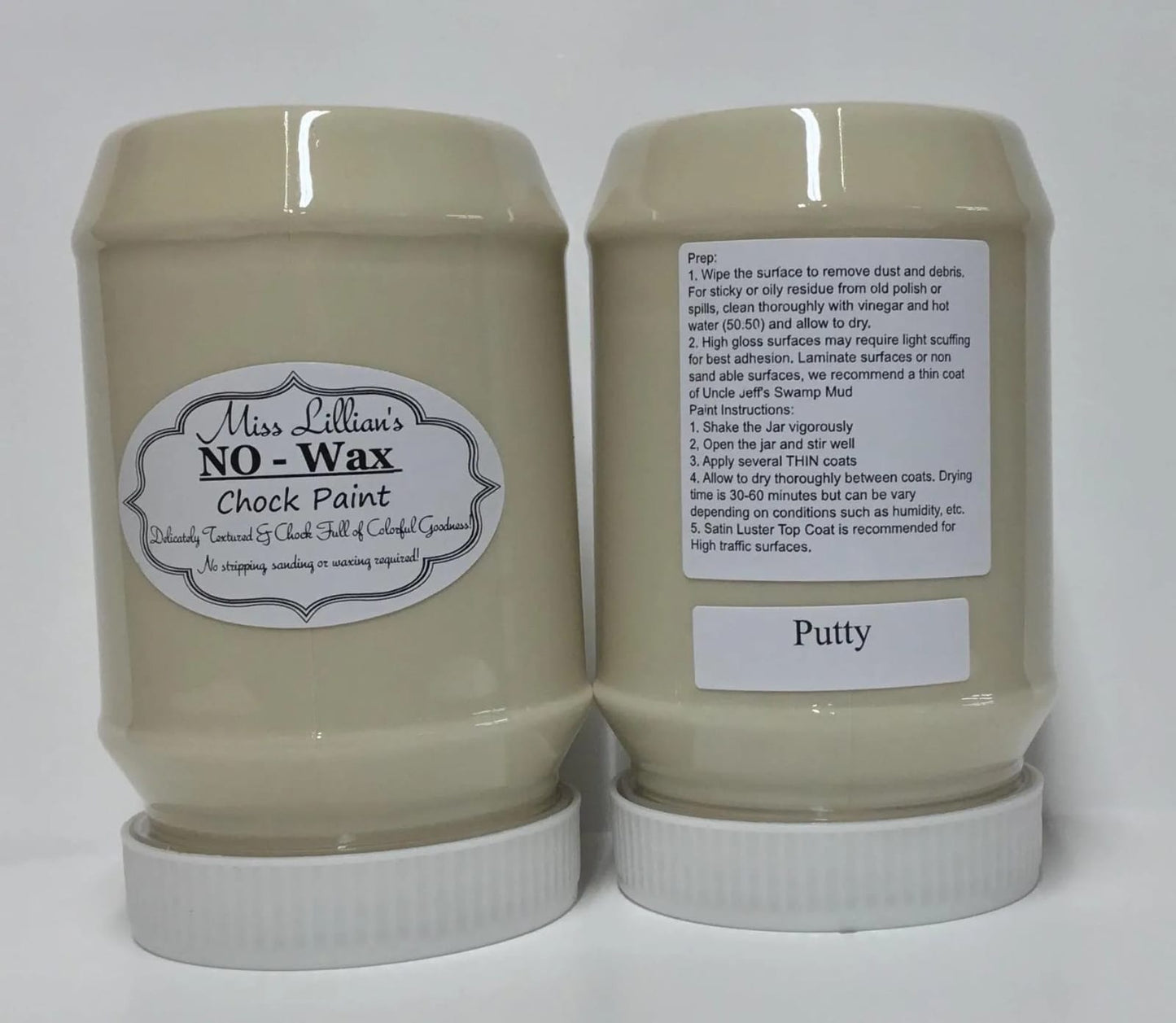 Miss Lillian's NO WAX Chock Paint - Putty