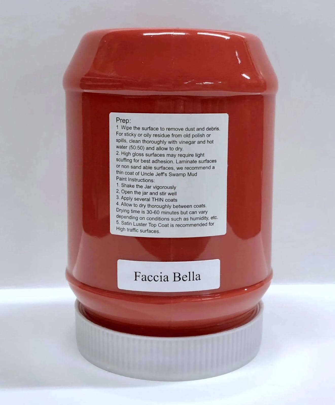 Miss Lillian's NO WAX Chock Paint - Faccia Bella