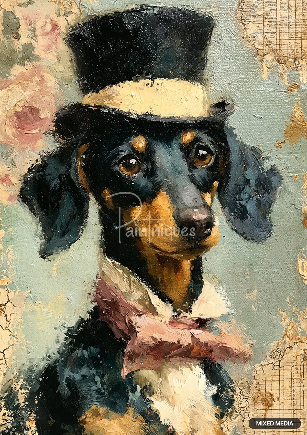 Mr Longfellow Decoupage Paper - Paintniques