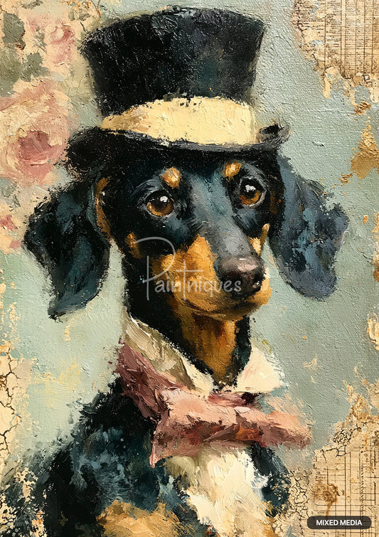 Mr Longfellow Decoupage Paper - Paintniques