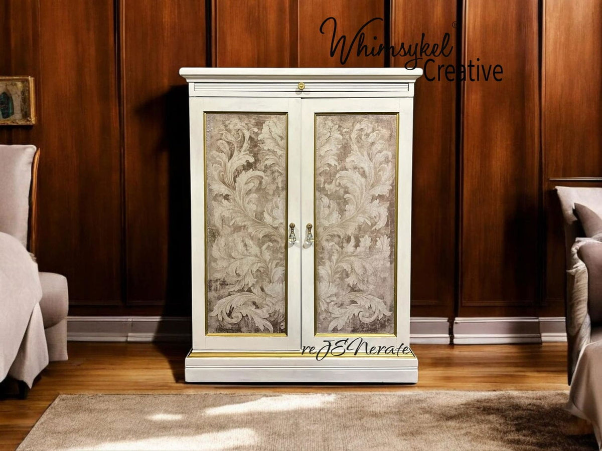 Neutral Baroque |18lb Decoupage Tissue Paper | 21x29 in