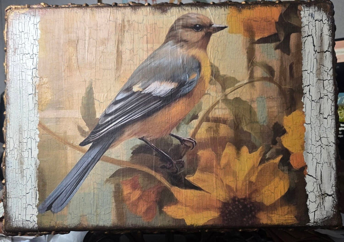 October Bluebird | 18 lb Decoupage Tissue Paper | 2 Sizes