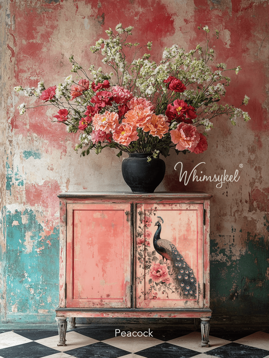 Peacock | 18 lb Decoupage Tissue Paper | 2 Sizes