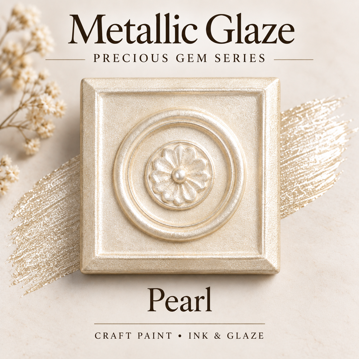 Metallic Glaze Precious Gem Series - Pearl