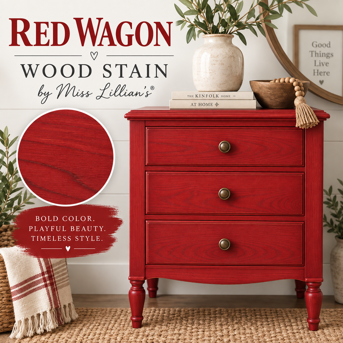 Wood Stain - Red Wagon