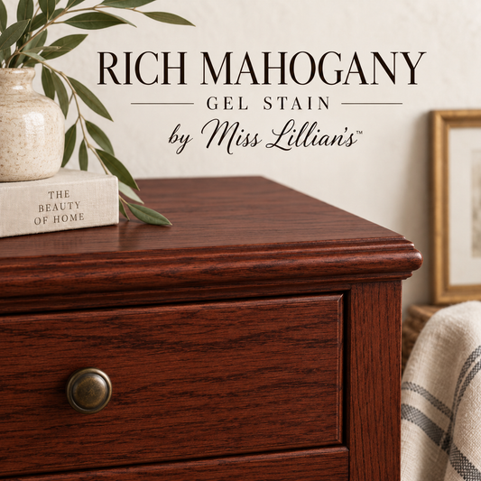 Miss Lillian's Gel Stain - Rich Mahogany