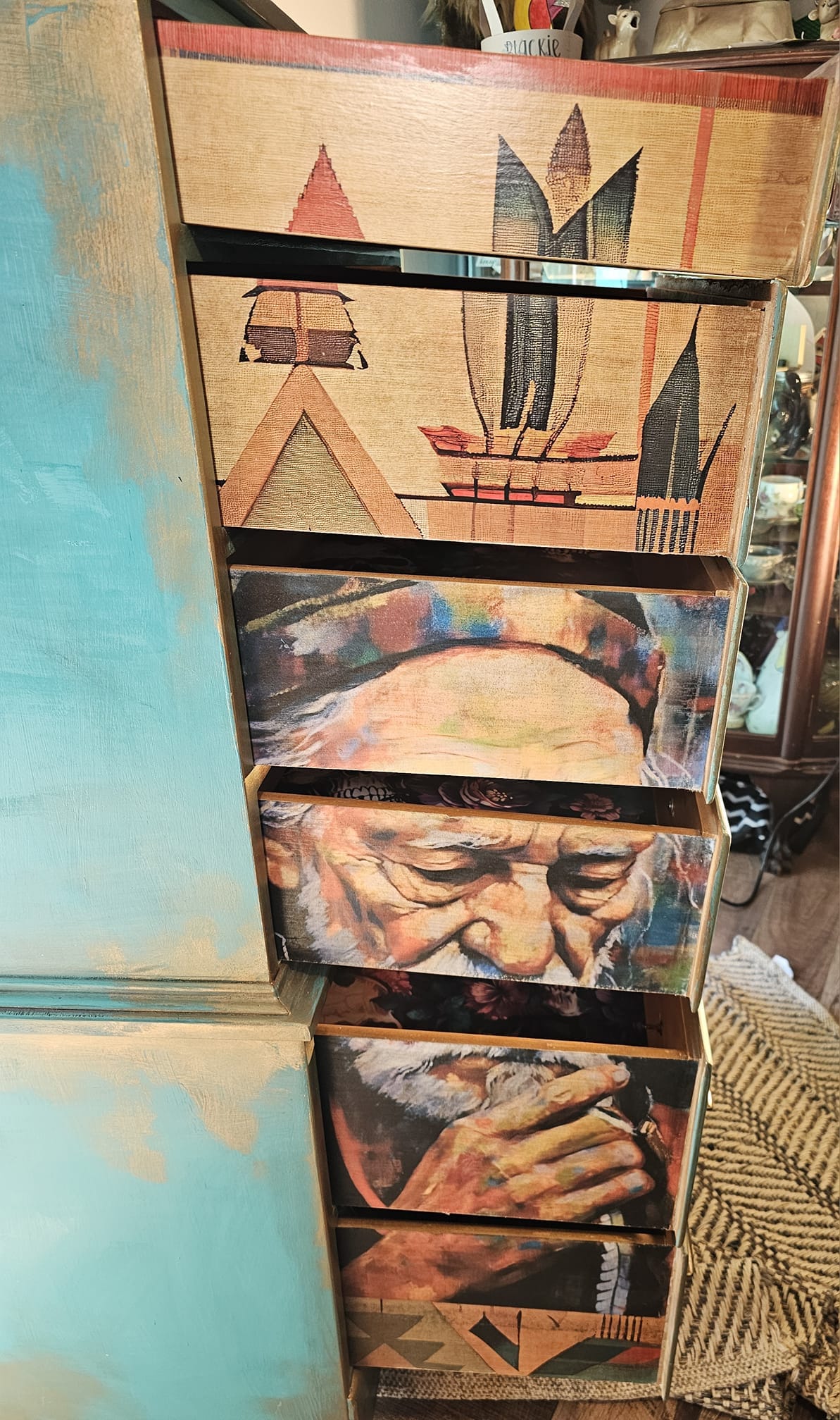 Smokey Legend  | 18 lb Decoupage Tissue Paper | 14x20 in