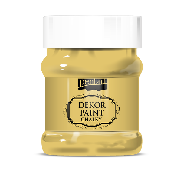 Tangerine Pentart Dekor Paint - Chalky Paint