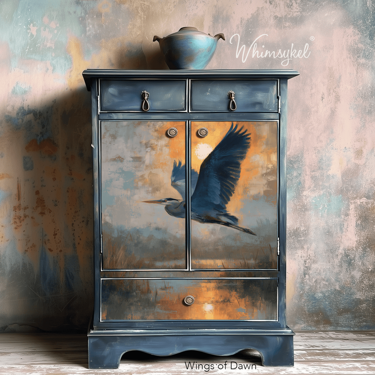 Wings of Dawn | 18lb Decoupage Tissue Paper 21x29 in
